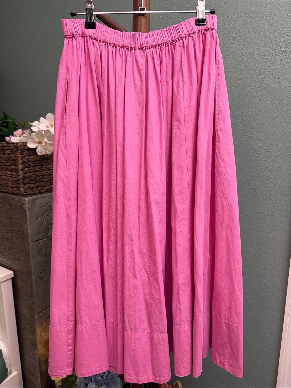 FREE PEOPLE Lowen Midi Skirt